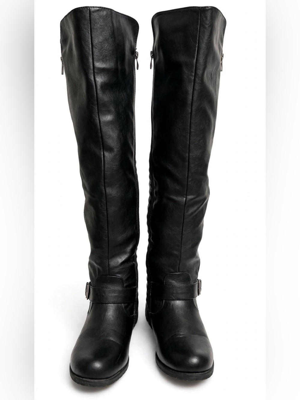 NWOT Forever Link Black Over the Knee Boots